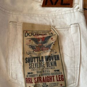 RRL straight leg jeans